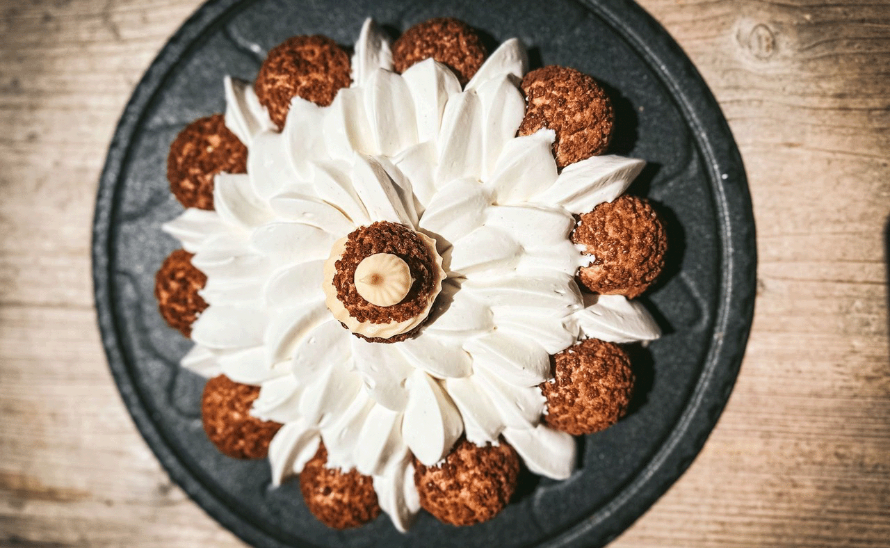 Artisan pastry prepared at Foodisiac
