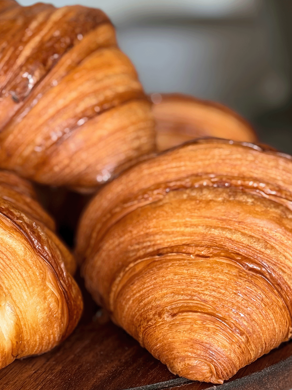 Croissant appena sfornati